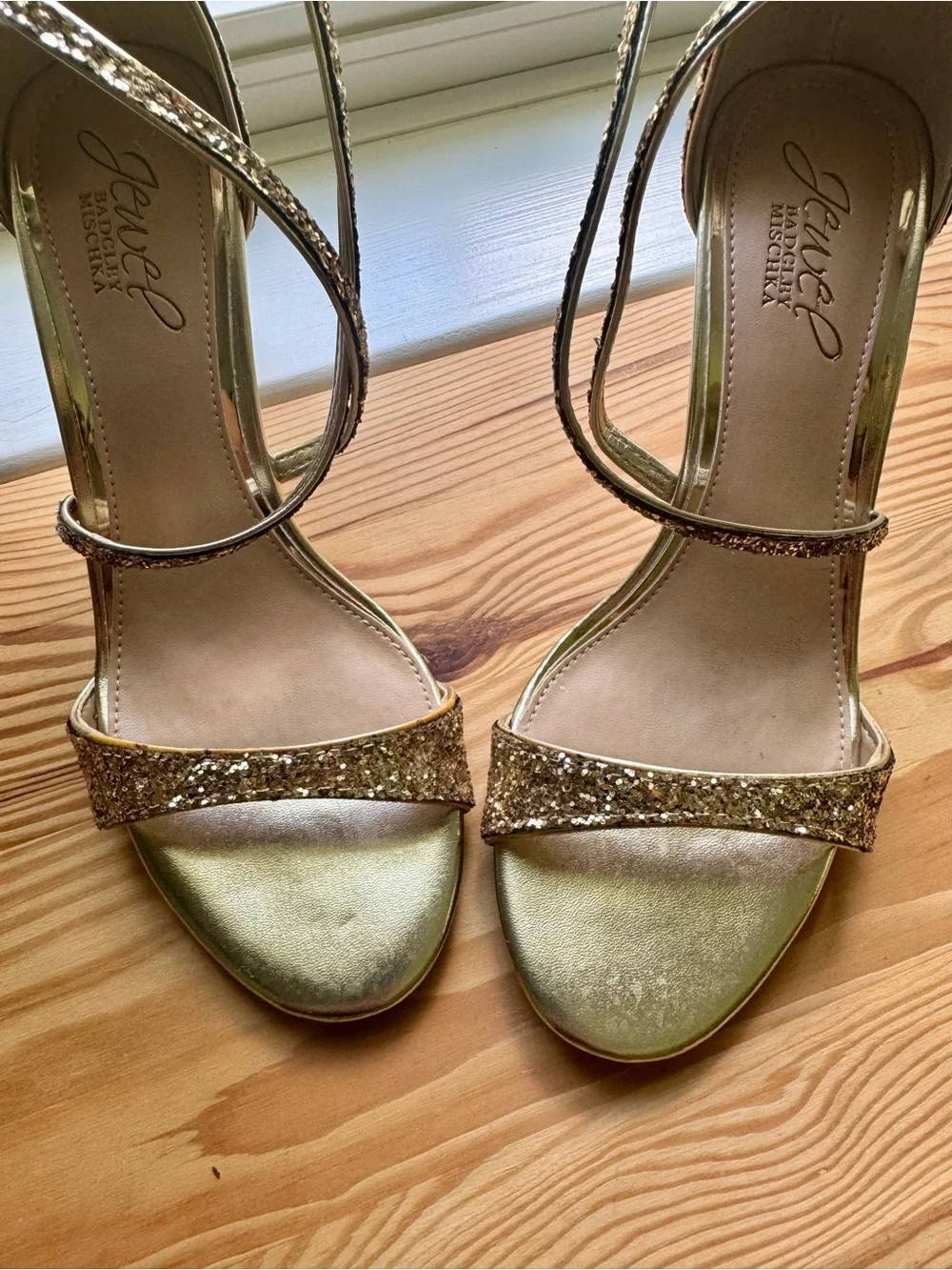 Jewel Badgley Mischka elegant gold